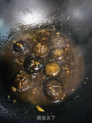 香菇小油菜的做法步骤：7