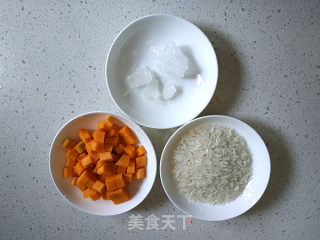 大米南瓜汁的做法步骤：1