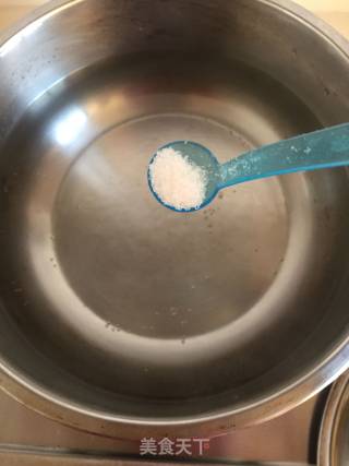 白灼白菜苔的做法步骤：2