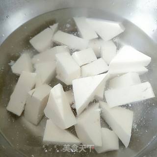 豆腐炒肉的做法步骤：5