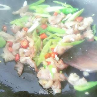 豆腐炒肉的做法步骤：9