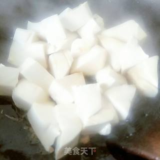 豆腐炒肉的做法步骤：11