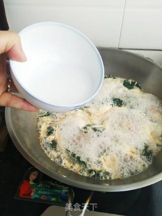 鸡蛋菠菜汤的做法步骤：5