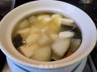 冬瓜山药汤的做法步骤：8