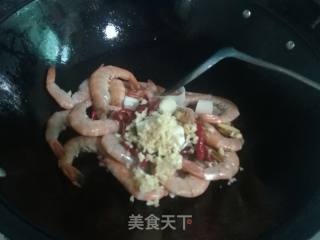 香辣海虾的做法步骤：6