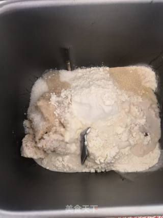 花生面包的做法步骤：1