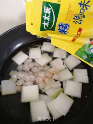 冬瓜仙贝汤的做法步骤：5