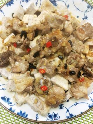 香芋蒸排骨的做法步骤：10