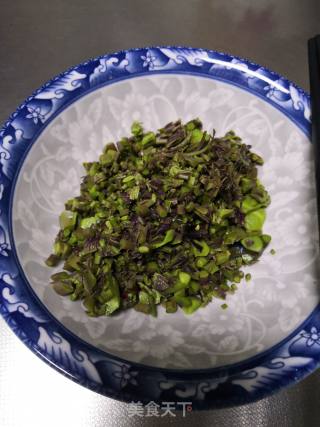 香椿煎蛋的做法步骤：6