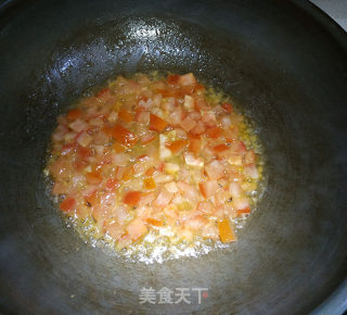西红柿碎肉拌面的做法步骤：3