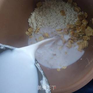 花生浆糯米粥的做法步骤：4