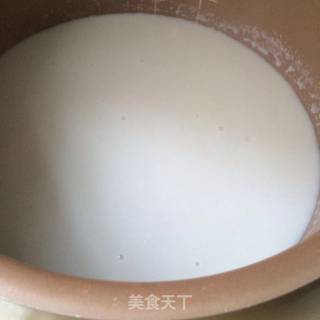 花生浆糯米粥的做法步骤：6