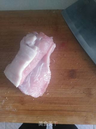 香辣酸菜肉片的做法步骤：1