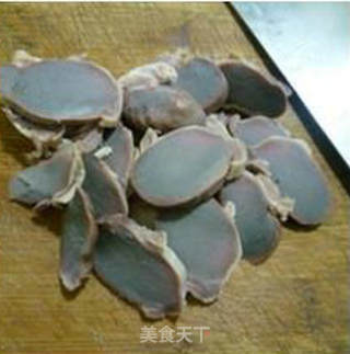 胡萝卜青菜炒鹅胗的做法步骤：6