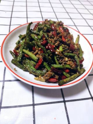 干煸豆角的做法步骤：6