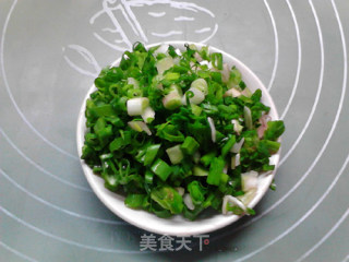 香葱蘑菇肉馅的做法步骤：4