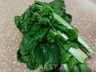 芥菜菌菇馅饼的做法步骤：2