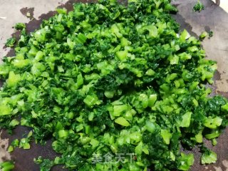 芥菜菌菇馅饼的做法步骤：4