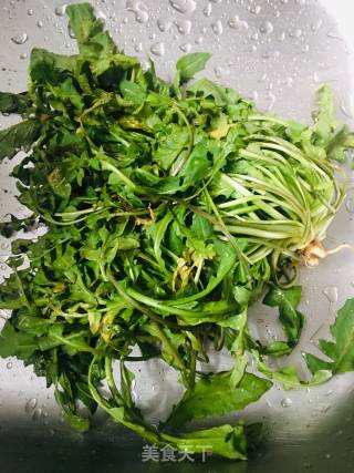 春天的味道～荠菜鸡蛋的做法步骤：1