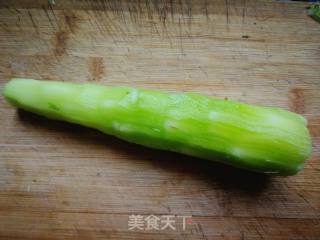 莴笋拌粉条的做法步骤：3