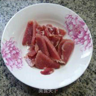 瘦肉雪菜炒平菇的做法步骤：3
