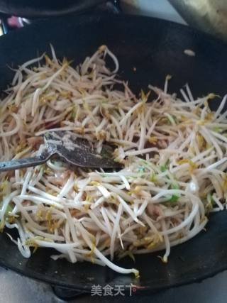溜莲藕芽菜的做法步骤：5