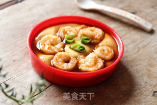 虾仁鸡蛋羹的做法步骤：11