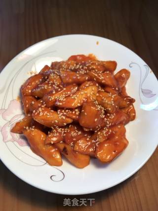 糖醋山药的做法步骤：10