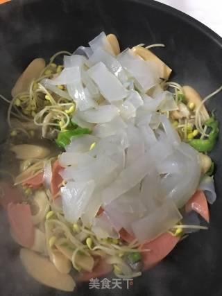 炒凉皮的做法步骤：6