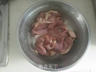 水煮肉片的做法步骤：1