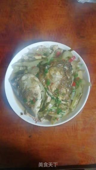 草鱼焖酸菜的做法步骤：10