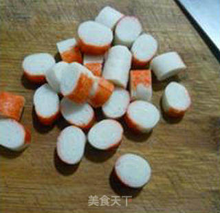 雪菜蟹柳炒鸡蛋的做法步骤：6