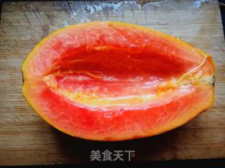 木瓜酸奶的做法步骤：2