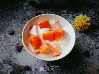 木瓜酸奶的做法步骤：6