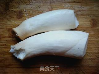 毛豆炒杏鲍菇的做法步骤：3