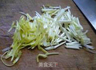 韭菜芽猪肚炒鸡蛋的做法步骤：6