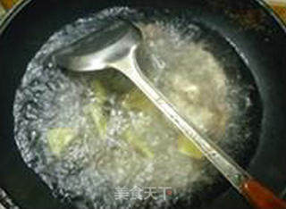 雪菜虾仁炒望潮的做法步骤：5