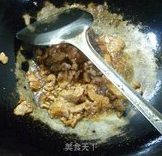瘦肉炒菠菜的做法步骤：5