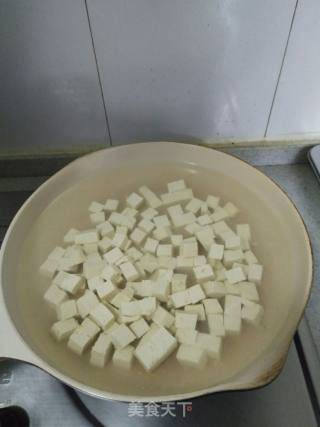 苦菊拌豆腐的做法步骤：3
