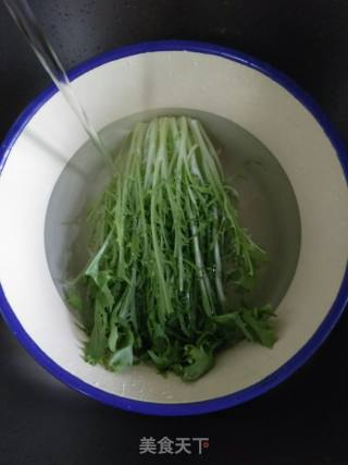 苦菊拌豆腐的做法步骤：4