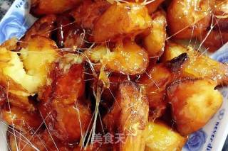 拔丝红薯的做法步骤：7