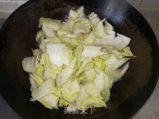 白菜烧冻豆腐的做法步骤：5