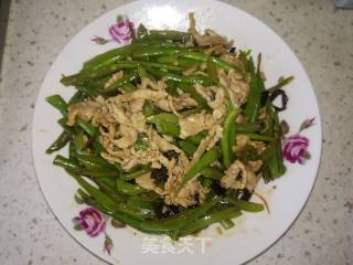 豆角炒肉丝的做法步骤：11