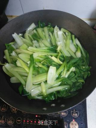 青菜豆芽豆腐煲的做法步骤：8