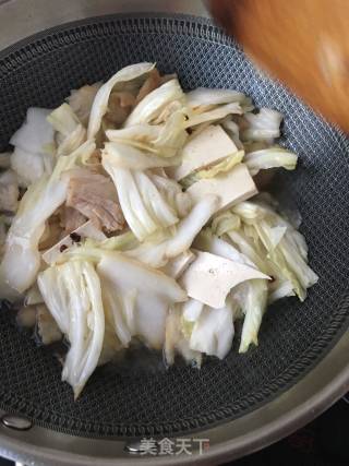 猪肉白菜炖豆腐的做法步骤：17
