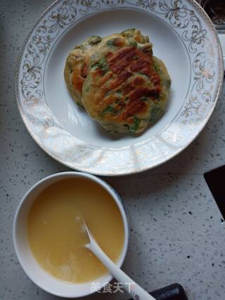 香葱鸡蛋饼的做法步骤：6