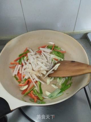 黄豆芽炒莲藕的做法步骤：11