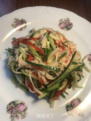 凉拌金针菇的做法步骤：6