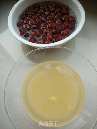 红枣红薯小米粥的做法步骤：2