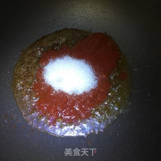 菠萝虾仁的做法步骤：7